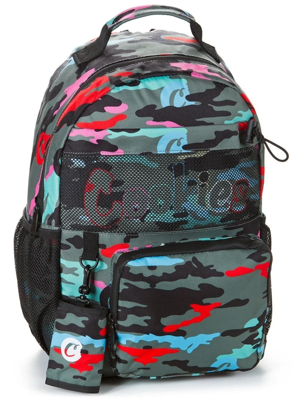 Cookies SF Escobar green camo smell proof backpack with wallet NWT